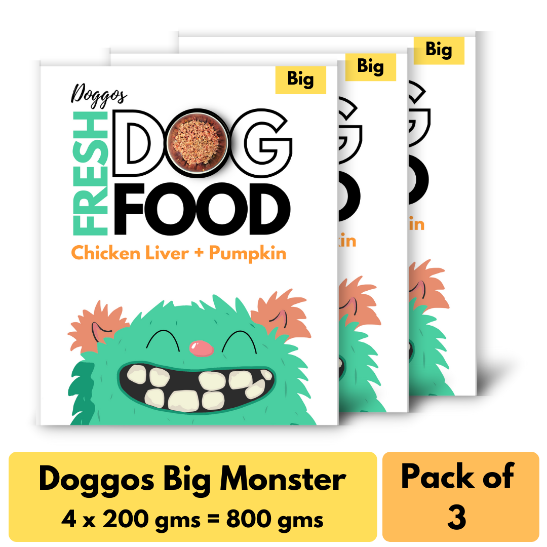 Doggos Big Monster (800 gms) - Fresh Dog Food