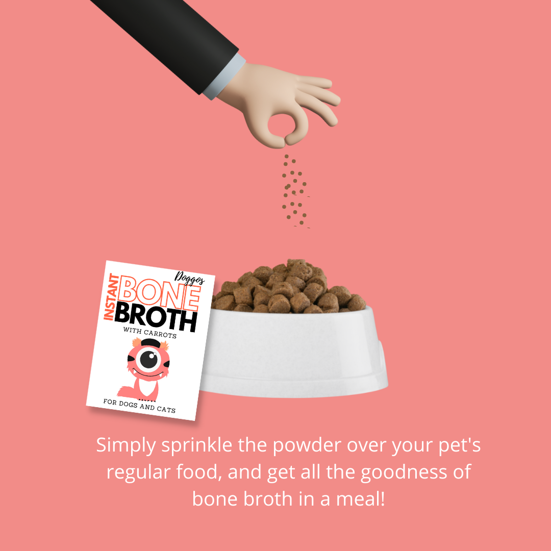 Instant Bone Broth - Chicken + Carrots (Pack of 50 sachets) (Make 100ml Bone Broth with each sachet)