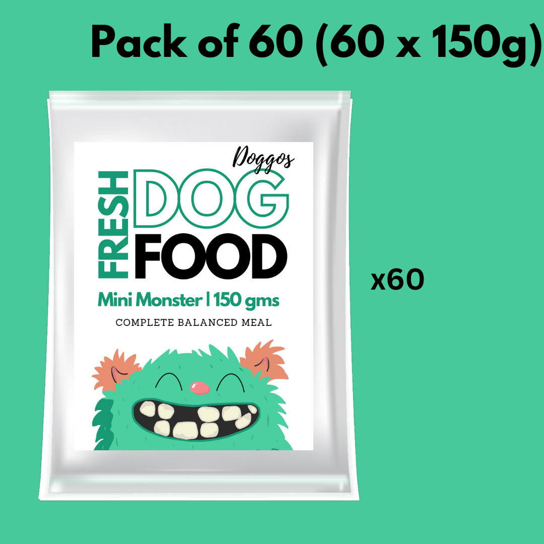 Doggos Mini Monster (150 gms) - Fresh Dog Food