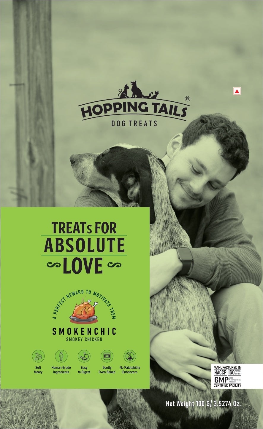 HOPPING TAILS PREMIUM DOG TREATS - SMOKENCHIC