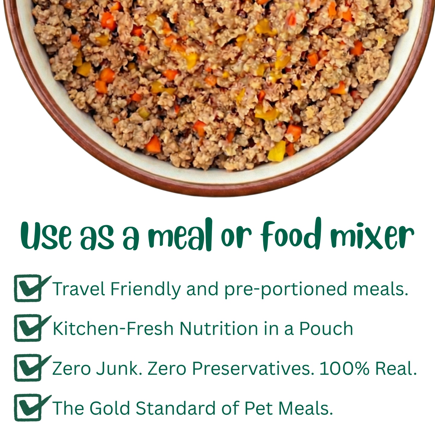 REAL Dog Food (Chicken & Rice) 150g - Ready to Eat | Trial Pack