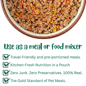 REAL Fresh Dog Food (Chicken & Pumpkin) 150g - Trial Pack