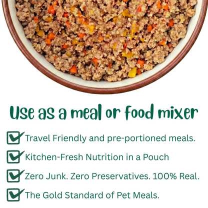 REAL Dog Food (Chicken & Rice) 150g - Ready to Eat | Trial Pack