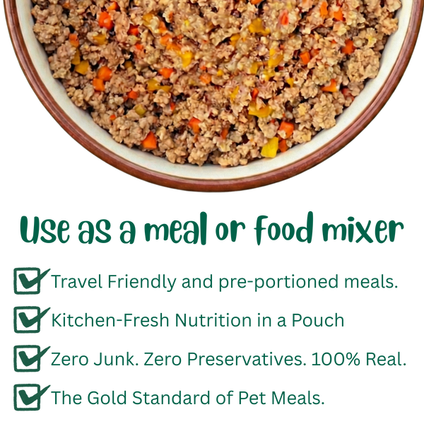 REAL Fresh Dog Food (Chicken & Pumpkin) 150g - Trial Pack