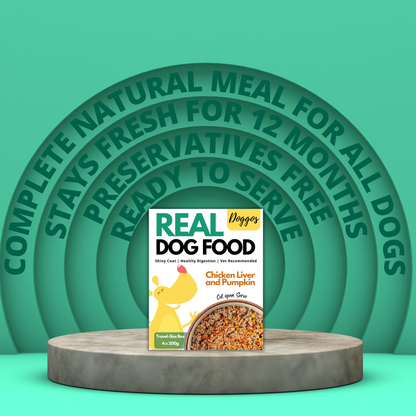 REAL Dog Food (4 x 200g) | Travel Size Box