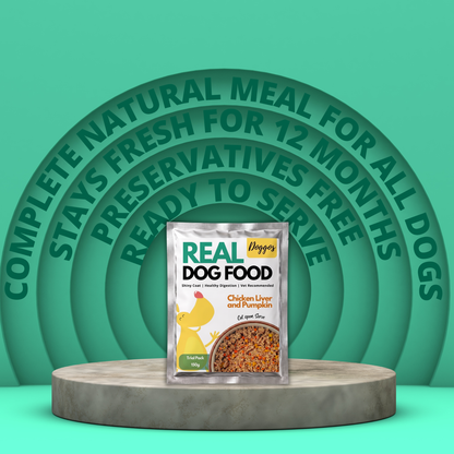 REAL Dog Food (Chicken & Rice) 150g - Ready to Eat | Trial Pack