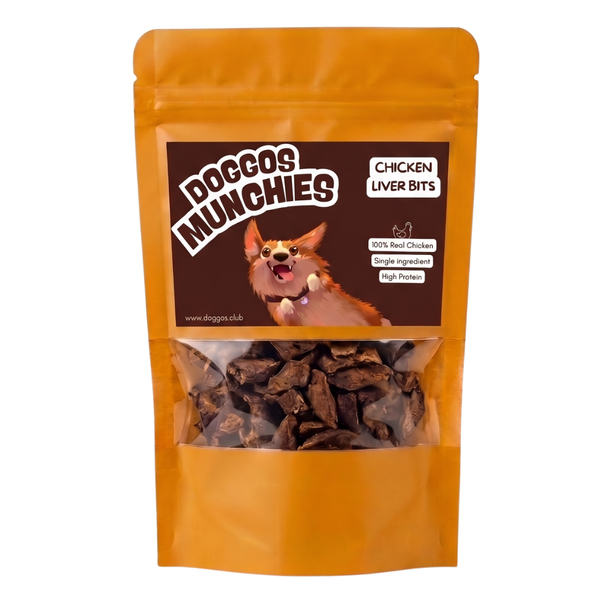 Doggos Munchies - Chicken Liver Bits (70g)