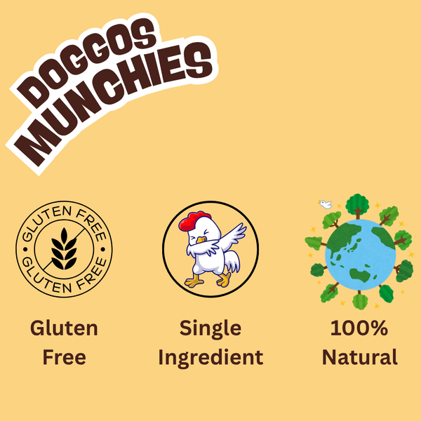 Doggos Munchies - Chicken Jerky (70g)