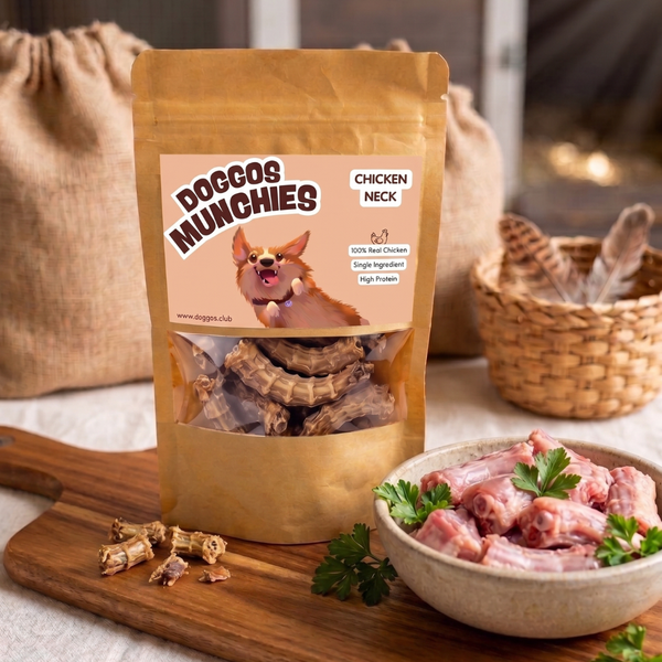 Doggos Munchies - Chicken Neck Chews (70g)
