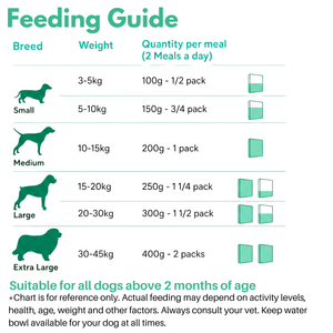 REAL Fresh Dog Food (4 x 200g) | Travel Size Box