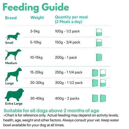 REAL Dog Food (4 x 200g) | Travel Size Box