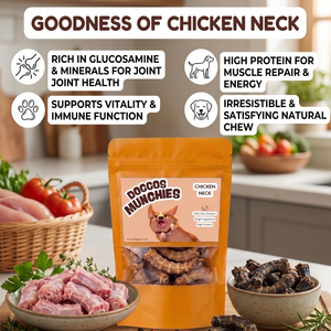 Doggos Munchies - Chicken Neck Chews (70g)