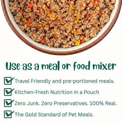 REAL Dog Food (4 x 200g) | Travel Size Box