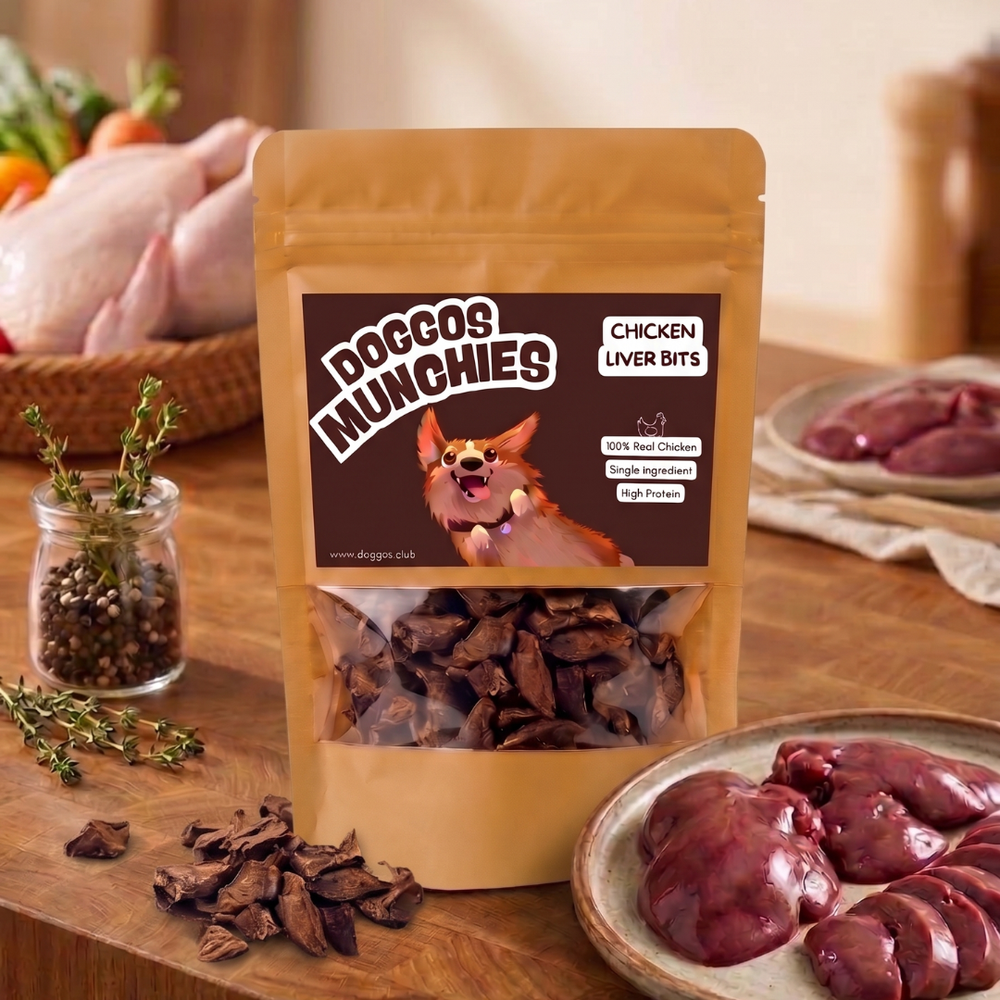 Doggos Munchies - Chicken Liver Bits (70g)