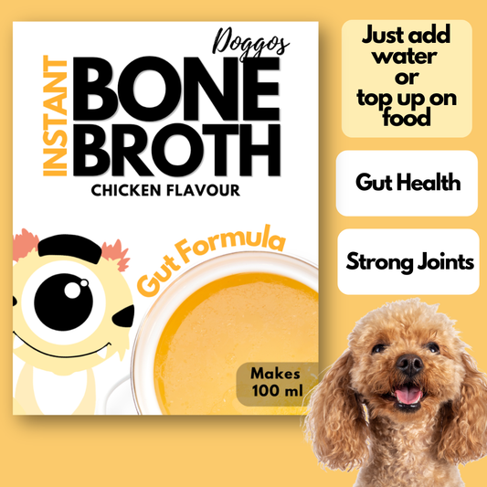 Instant Bone Broth Powder (Chicken) - The "Flavor Hack" | 3.5g / 100ml Travel Friendly Sachet