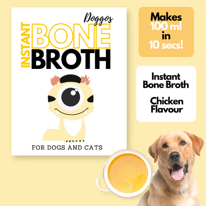 Instant Bone Broth - Chicken (Make 100ml Bone Broth with 1 sachet)