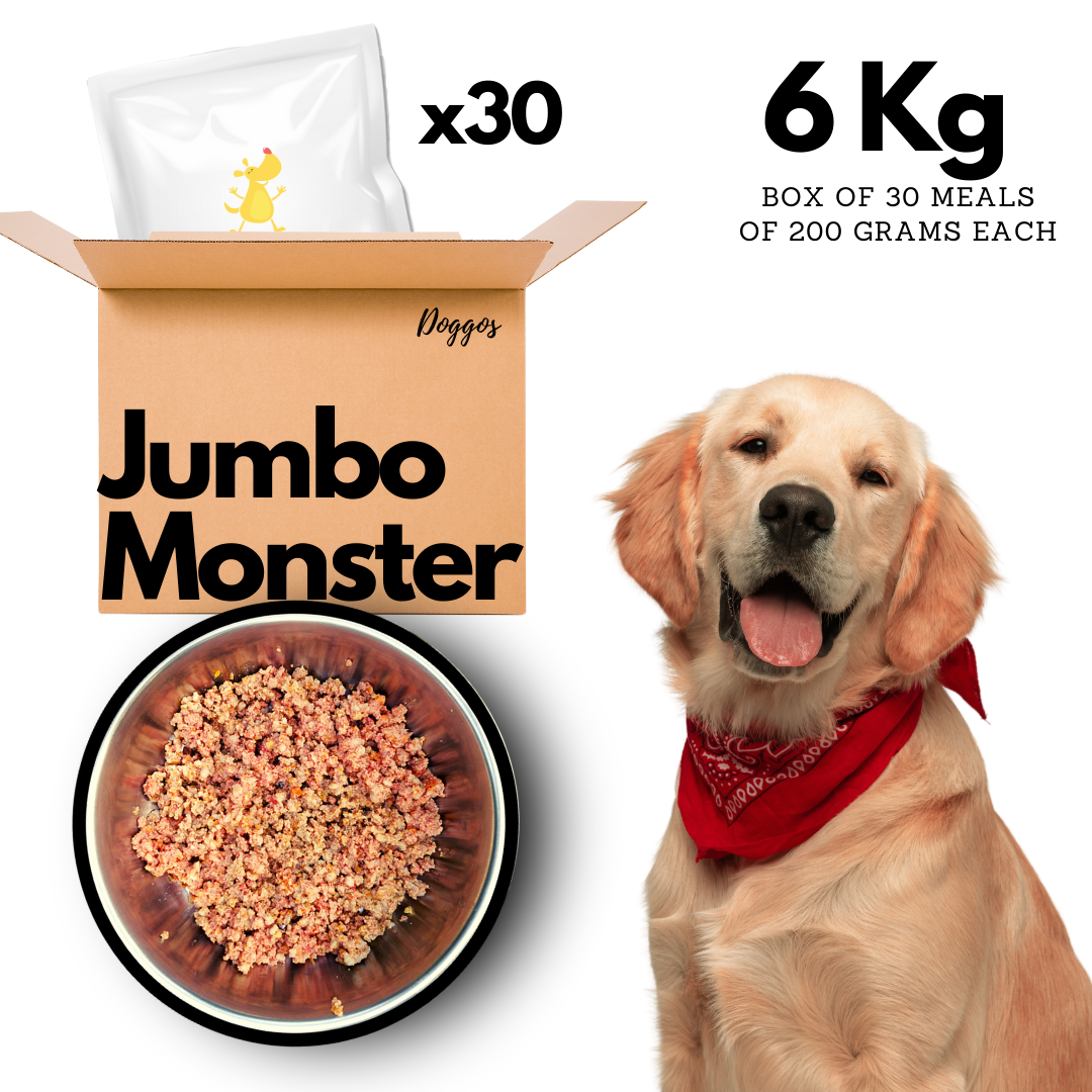 Doggos Jumbo Monster (6 Kg) - Fresh Dog Food