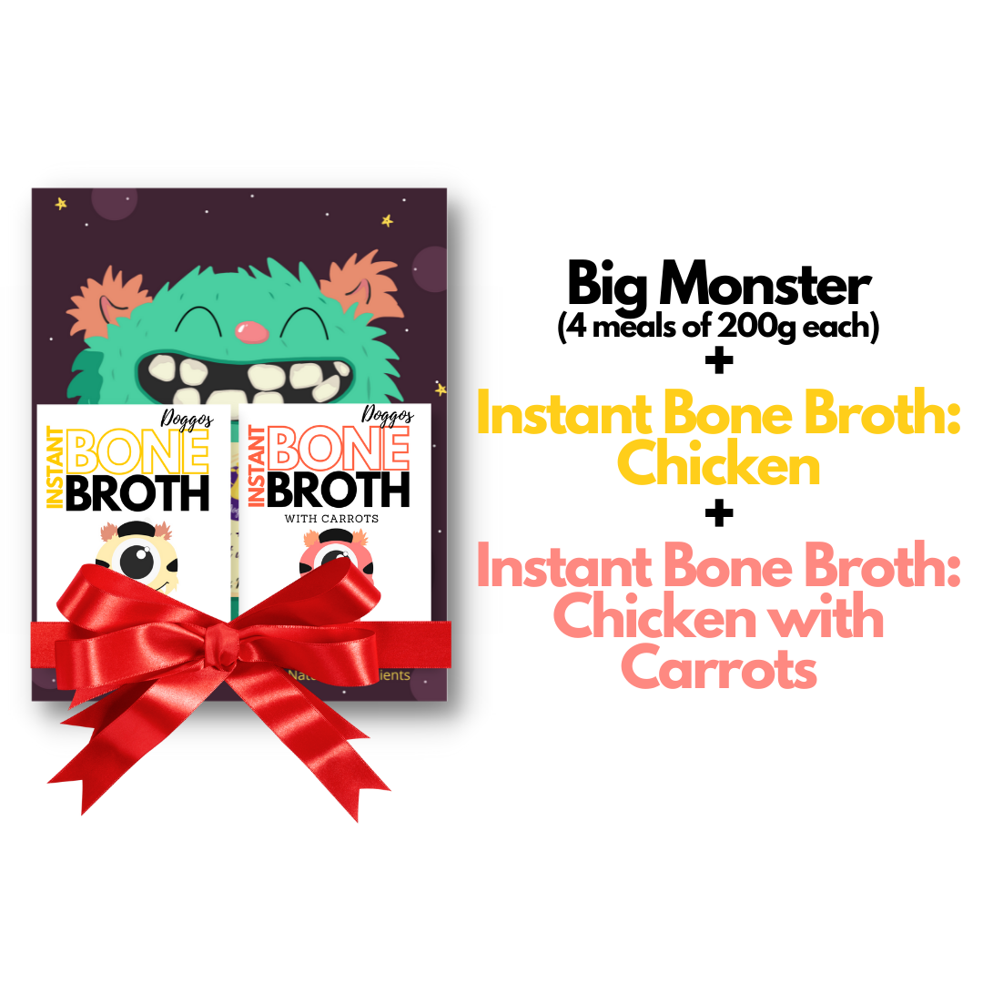 The Monster Club Bundle | 4 Fresh Meals + 2 Broths (Essentials Pack)