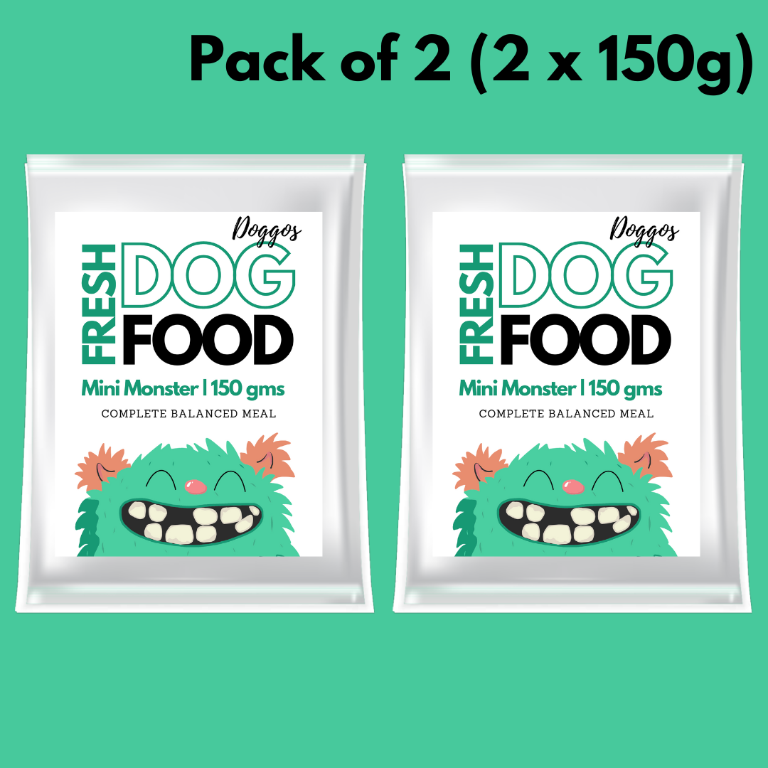 Doggos Mini Monster (150 gms) - Fresh Dog Food