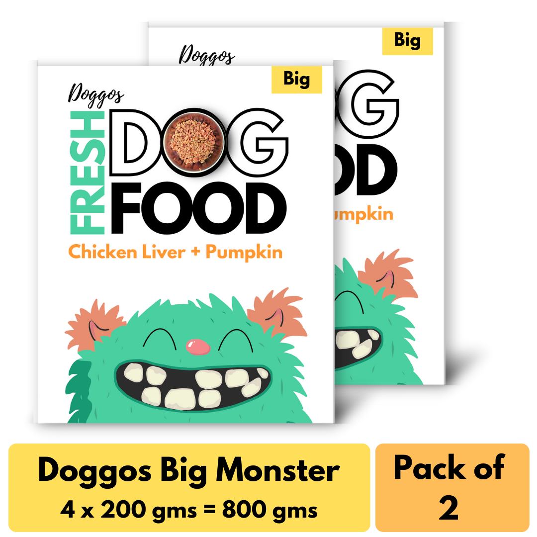 Doggos Big Monster (800 gms) - Fresh Dog Food