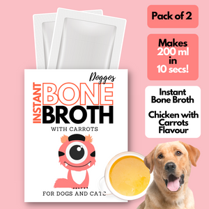 Instant Bone Broth (Chicken + Carrot) - 3.5g/100ml