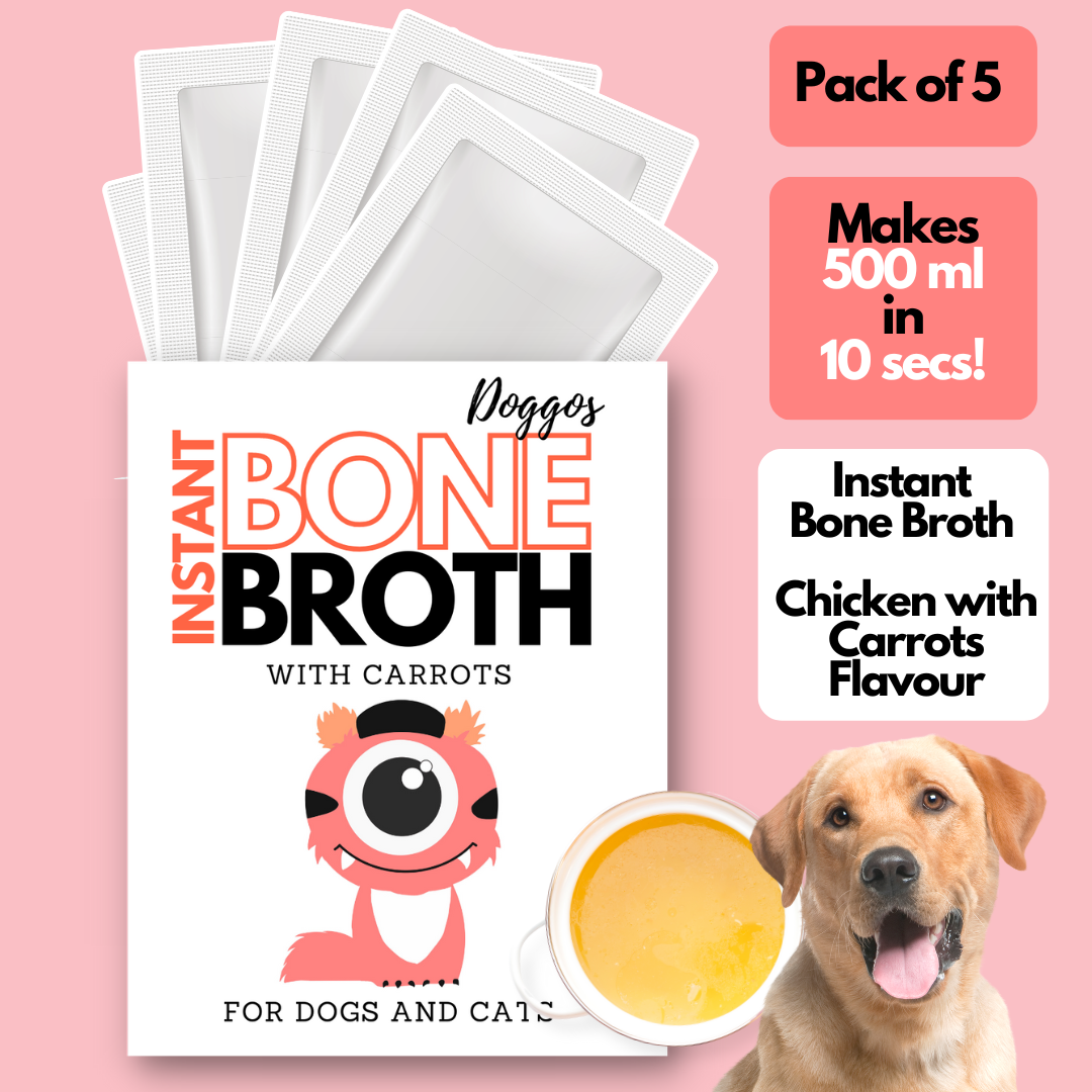 Instant Bone Broth - Chicken + Carrrots (Make 100ml Bone Broth with 1 sachet)
