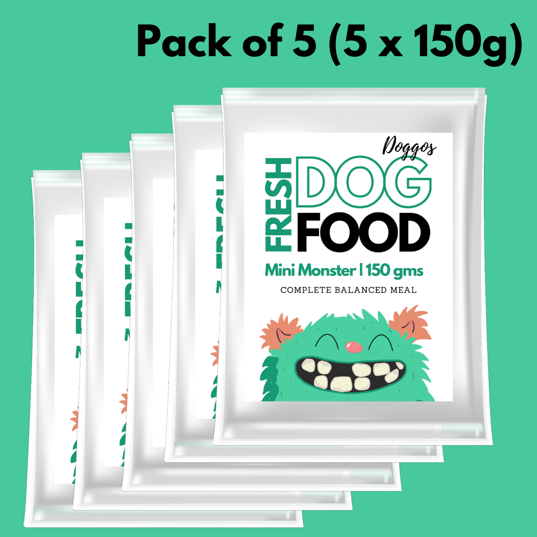 Doggos Mini Monster (150 gms) - Fresh Dog Food