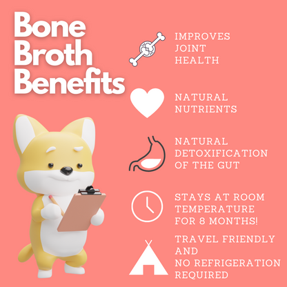 Instant Bone Broth - Chicken + Carrrots (Make 100ml Bone Broth with 1 sachet)
