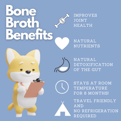 Instant Bone Broth - Chicken with Blueberries (Make 100ml Bone Broth with 1 sachet)