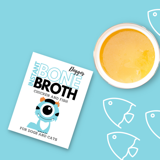 Instant Bone Broth - Chicken with Fish (Pack of 50 sachets) (Make 100ml Bone Broth with each sachet)