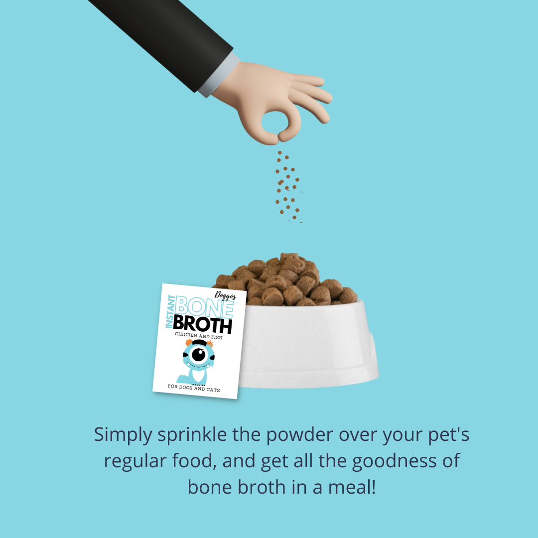 Instant Bone Broth - Chicken with Fish (Make 100ml Bone Broth with 1 sachet)