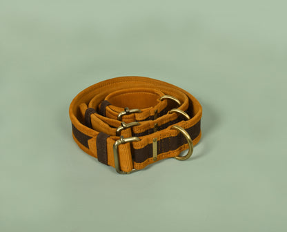 IndieGood Skin Friendly Corduroy Dog Collar