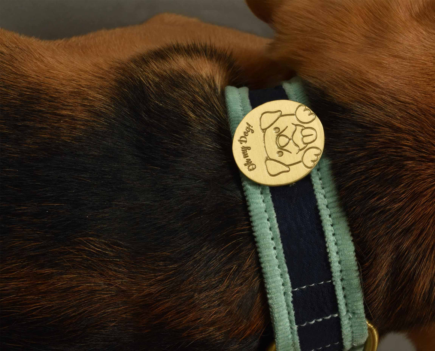 IndieGood Style Statement Brass Pin - OH MY DOG! Pin