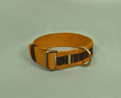 IndieGood Skin Friendly Corduroy Dog Collar